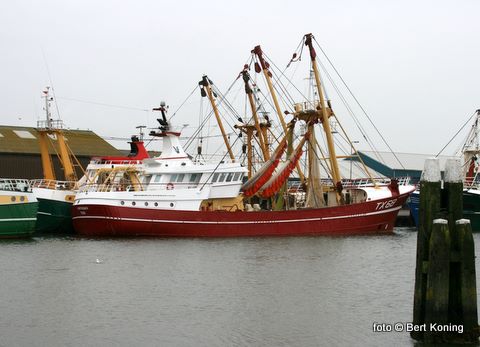 De 'Vertrouwen'van de firma van der Vis en Daalder doet zijn naam eer aan na de eerste visweek. 'De hoogste besomming van de Texelse vloot, de beste visprijzen en het minste gasolieverbruik' aldus de laatste Visserijnieuws. 
