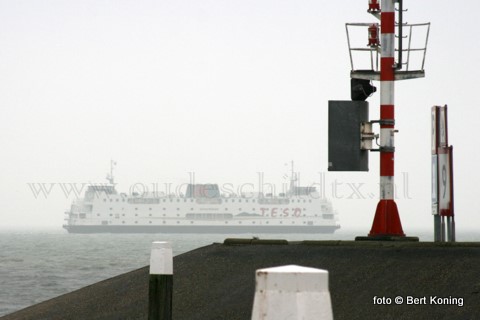 De afglopen dagen was de veerboot Schulpengat vanTESO regelmatig te zien voor de haven van Oudeschild. Met diversen vaarploegen van de veerdienst werden op de Texelstroom weer de jaarlijkse veiligheidstraningen gehouden.